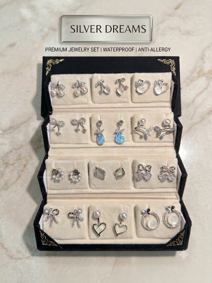 12 pies earring set